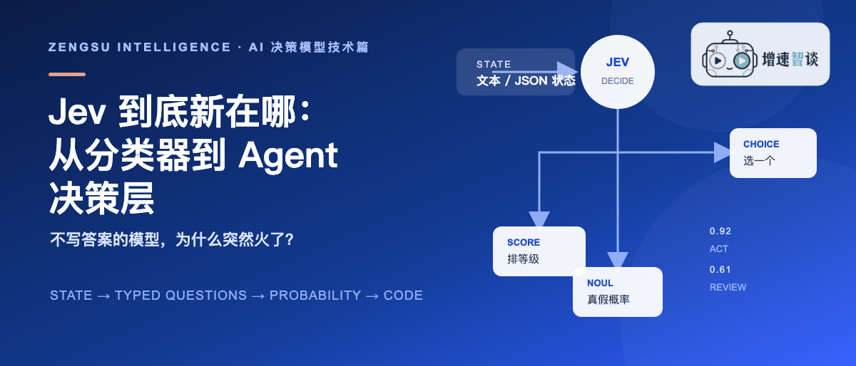 Jev 到底新在哪：从分类器到 Agent 决策层